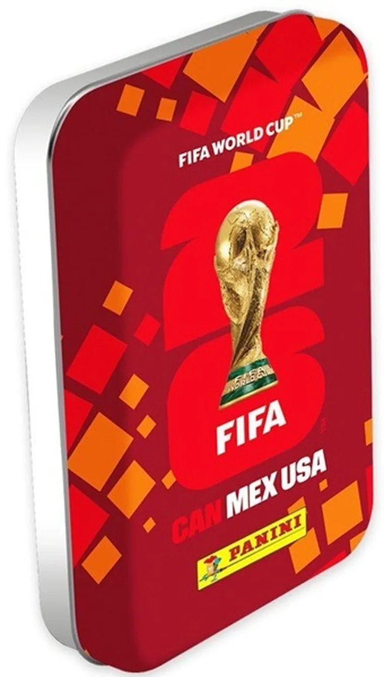 Panini, FIFA World Cup 2026, mini puszka z naklejkami kolekcjonerskimi, 1 szt.