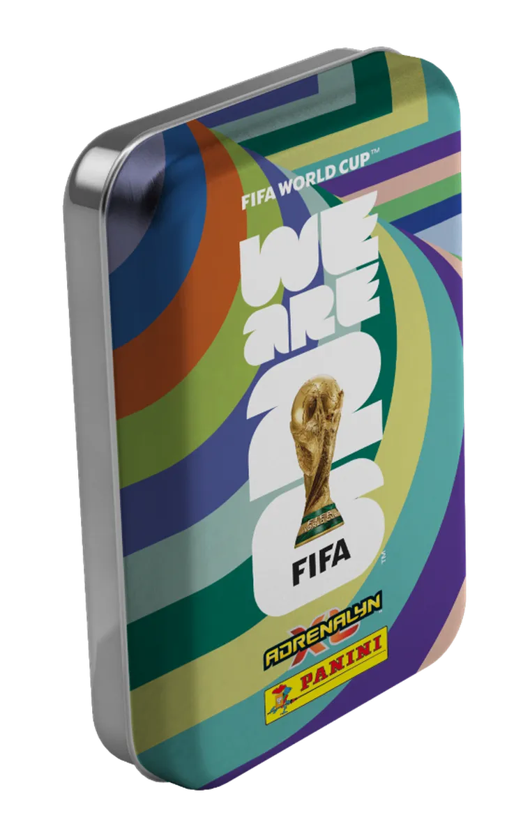 Panini, FIFA World Cup, Adrenalyn XL 2026, mini puszka z kartami kolekcjonerskimi, 1 szt.