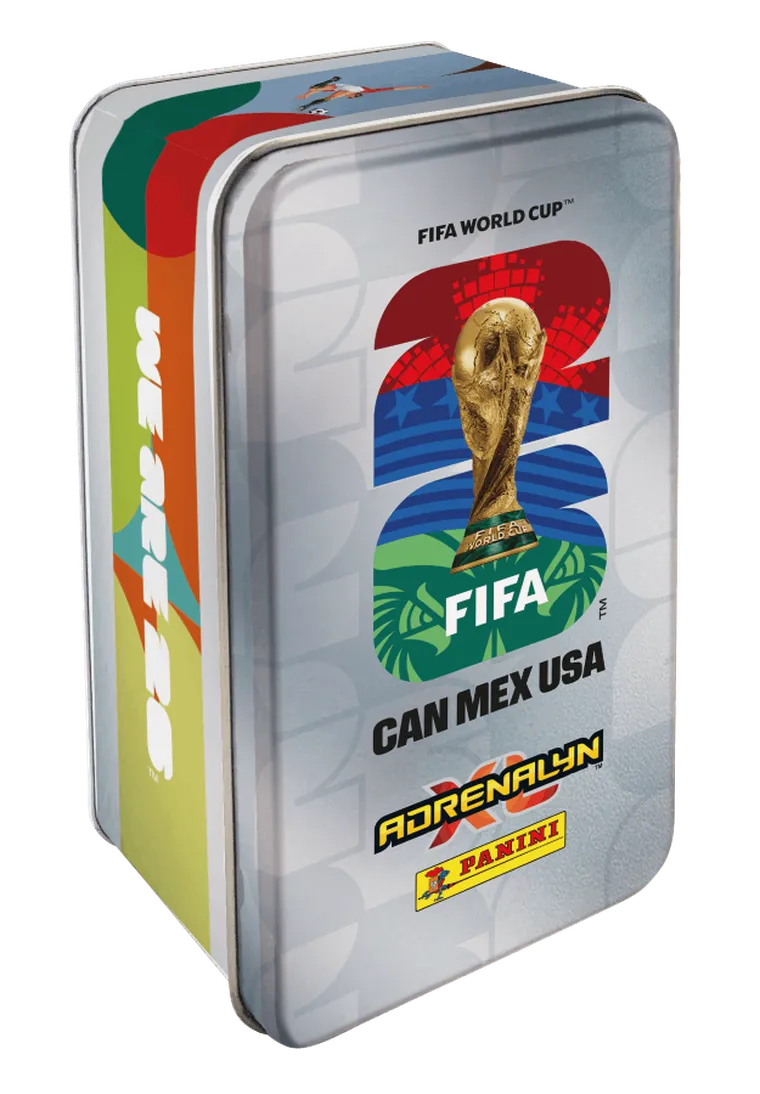 Panini, FIFA World Cup, Adrenalyn XL 2026, puszka z kartami kolekcjonerskimi, 1 szt.