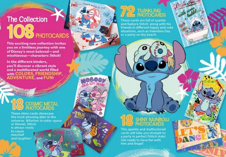 Panini, Lilo i Stitch, fotokarty kolekcjonerskie w saszetce, 1 szt.