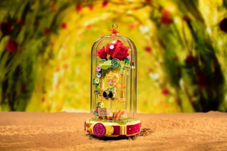 Pantasy, Mały Książę, Różana huśtawka, klocki konstrukcyjne, 234 elementy