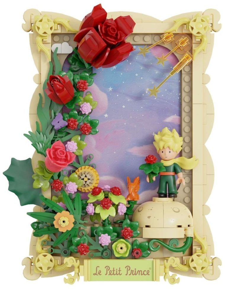 Pantasy, Róża Małego Księcia, klocki konstrukcyjne, 402 elementy