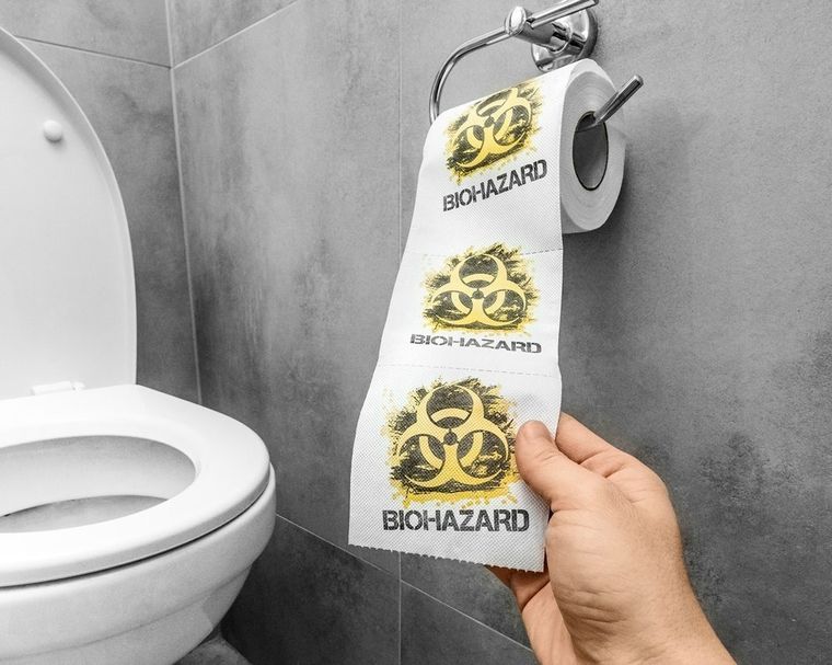 Papier toaletowy, Biohazard XL, biały