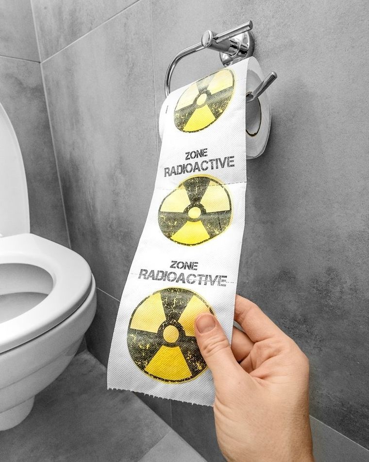 Papier toaletowy, Rdioactive Zone XL, biały