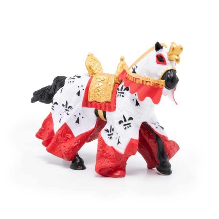 Papo, Koń Króla Artura czerwony, figurka