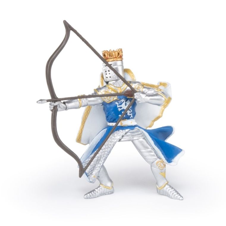 Papo, Król Smoka niebieski z łukiem, figurka