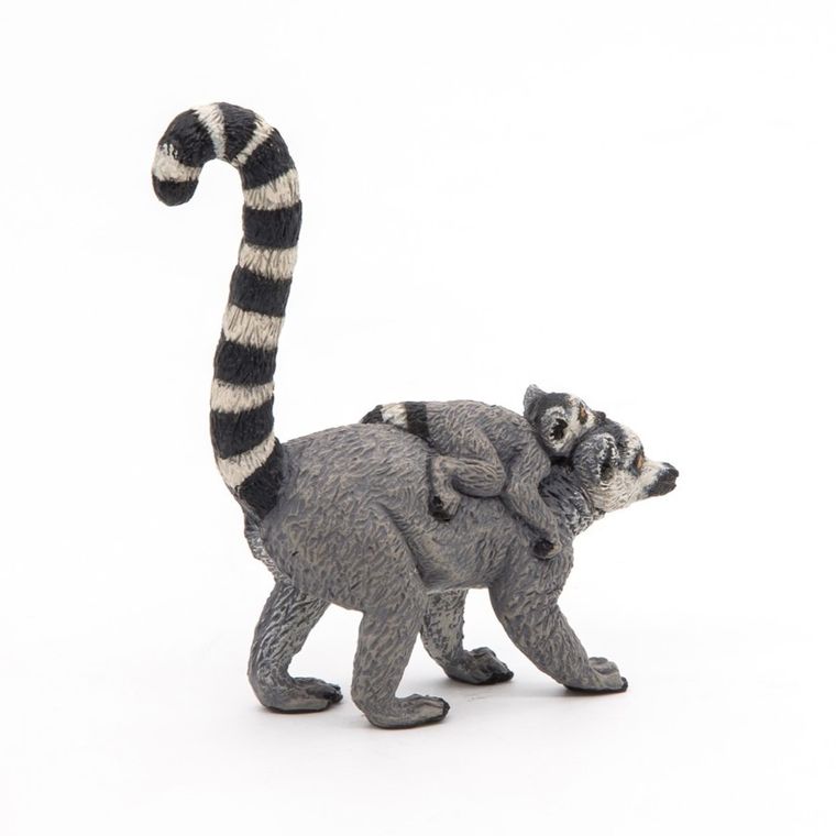 Papo, Lemur z młodym, figurka kolekcjonerska