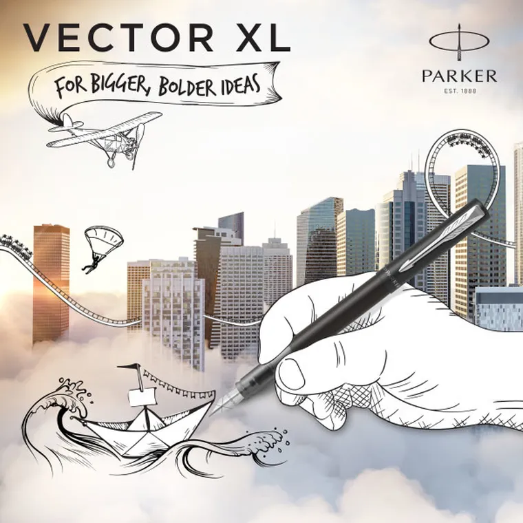 Parker, pióro wieczne, Vector XL, Black
