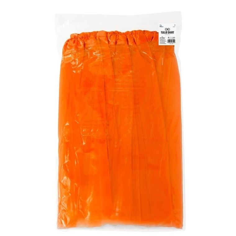 Party Tino, spódniczka tiulowa TuTu, pomarańczowa, 40 cm