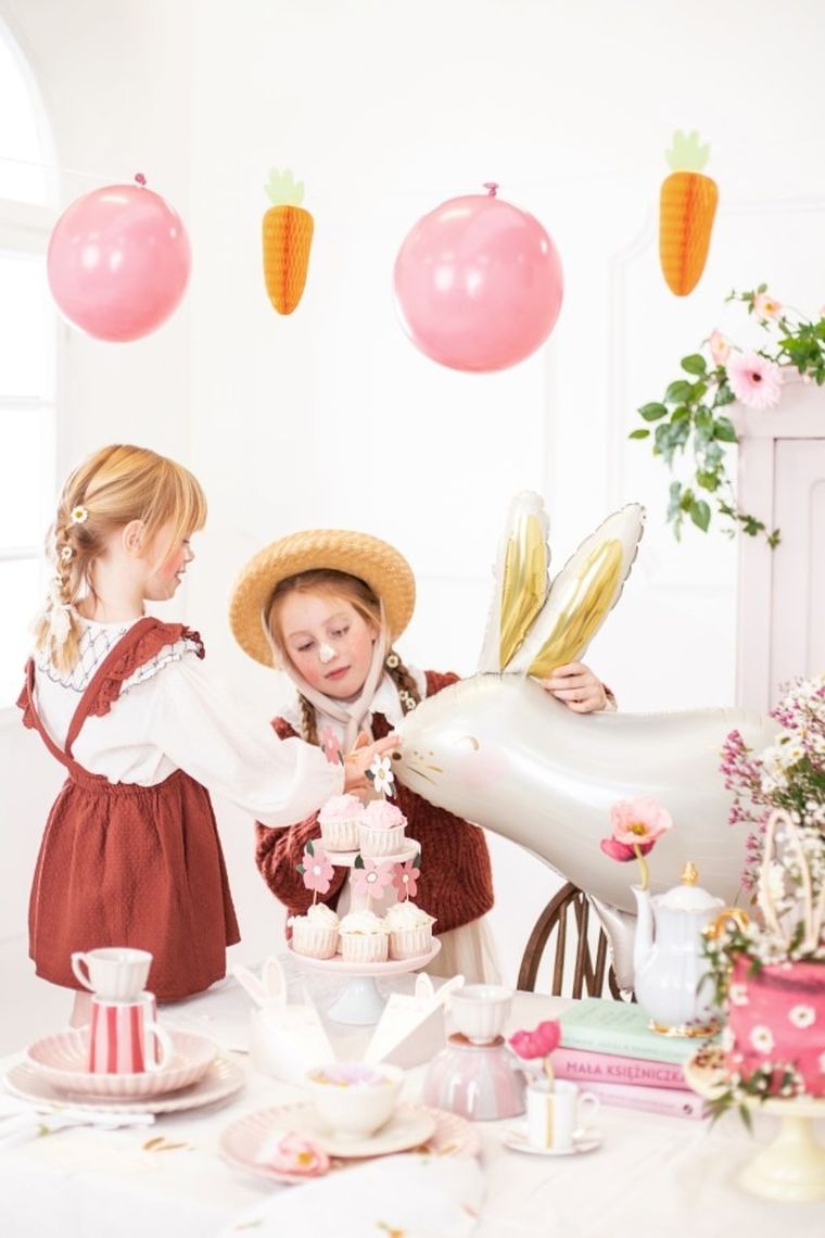 PartyDeco, balony strong, 30 cm, pastel wild rose, 100 szt.