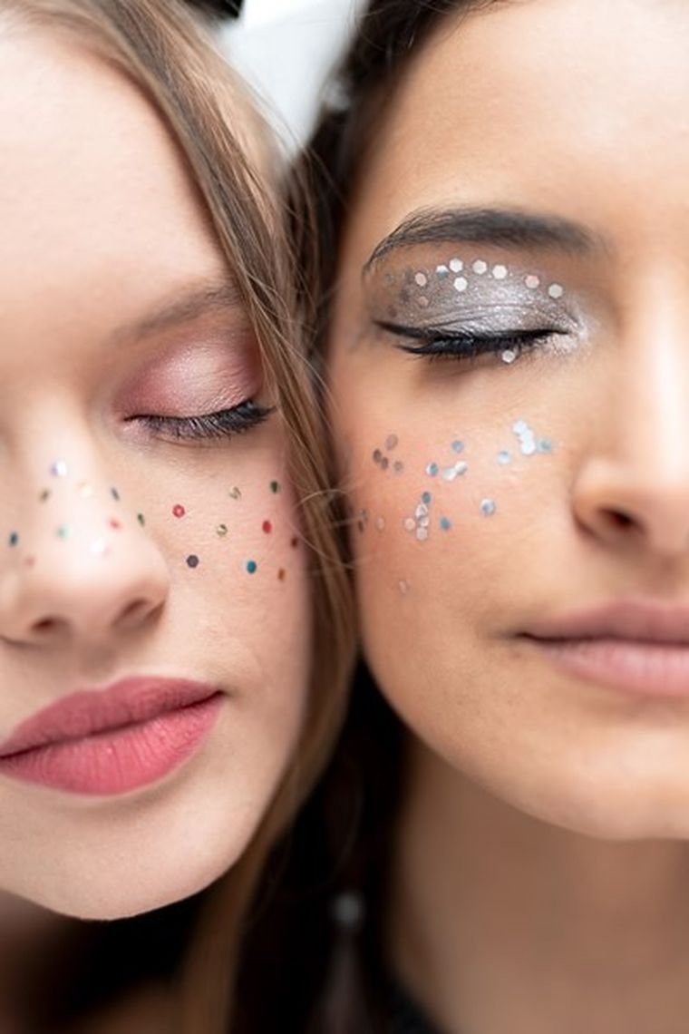 PartyDeco, brokat do twarzy i ciała, holograficzny, 3g