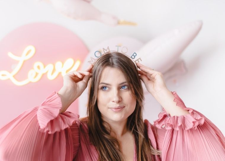 PartyDeco, Mom to be, opaska, 18,5-18 cm