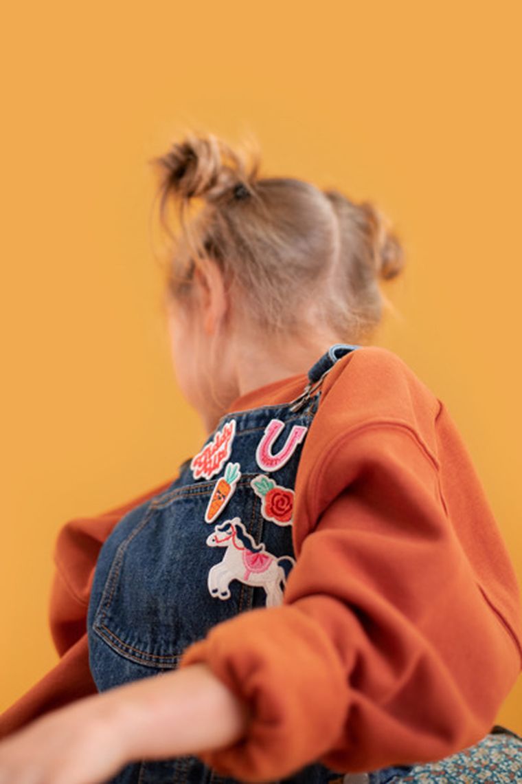 PartyDeco, naprasowanki Giddy up, mix, 2-7-3.5-7 cm, 5 szt.