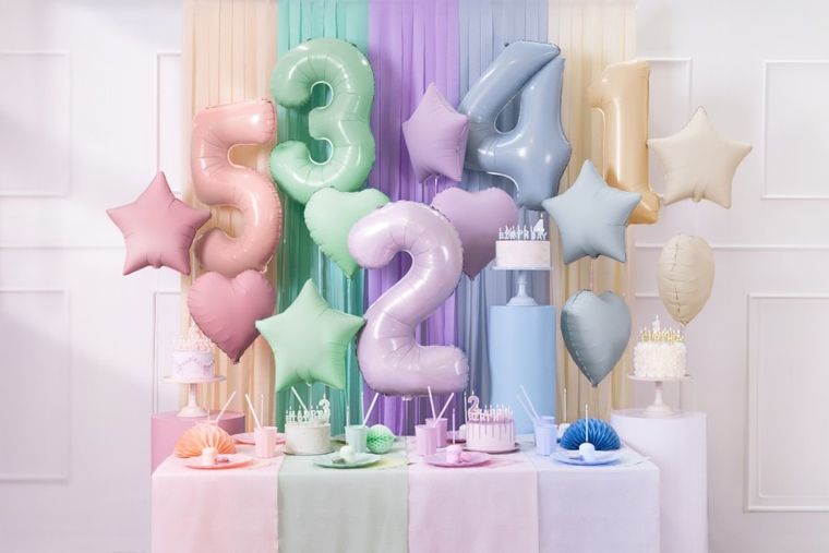 PartyDeco, patera na słodycze, beż, 24-14,5 cm