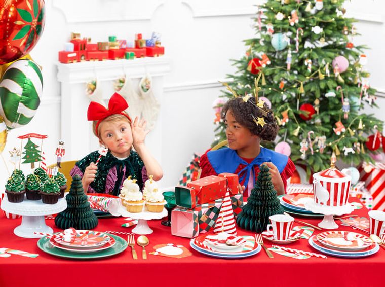 PartyDeco, pudełka na prezenty, Cukierki, 7-9-37-47-7-9cm, 2 szt.