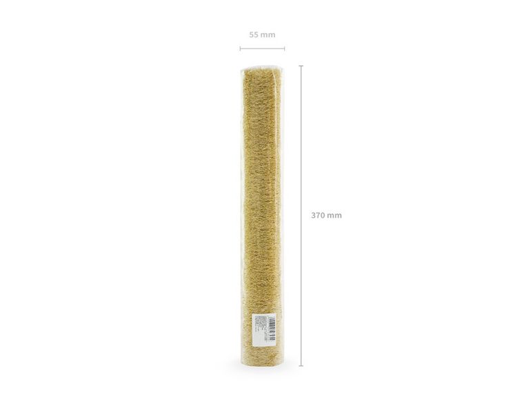 PartyDeco, siatka dekoracyjna, bieżnik, fibra, złoty, 0,36-9 m