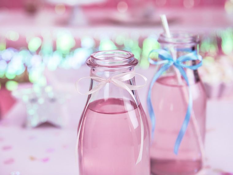 PartyDeco, tasiemka ozdobna satynowa, jasny pudrowy róż, 6 mm, 25 m