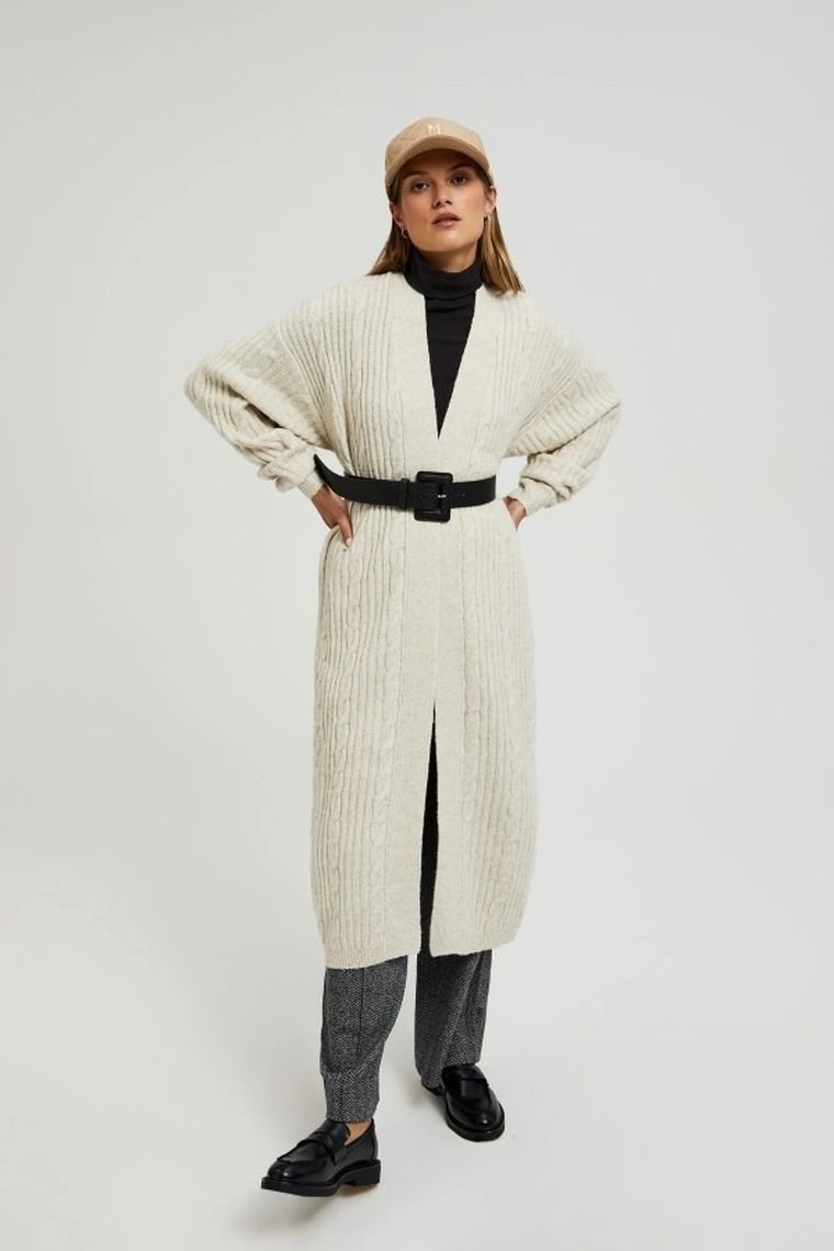 Pasek damski, czarny, Moodo