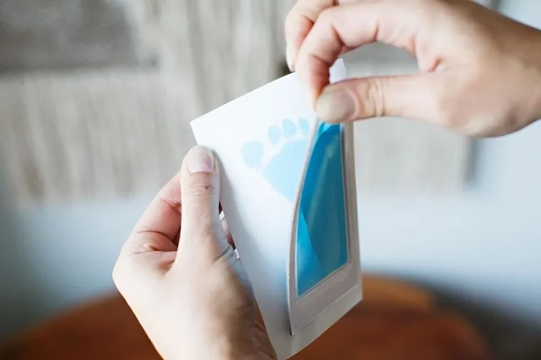 Pearhead, Clean-Touch, atramentowy odcisk bobasa, blue