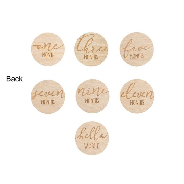 Pearhead, drewniane tabliczki do zdjęć