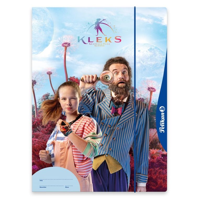 Pelikan, Kleks, teczka z gumką, A4, 1 szt.