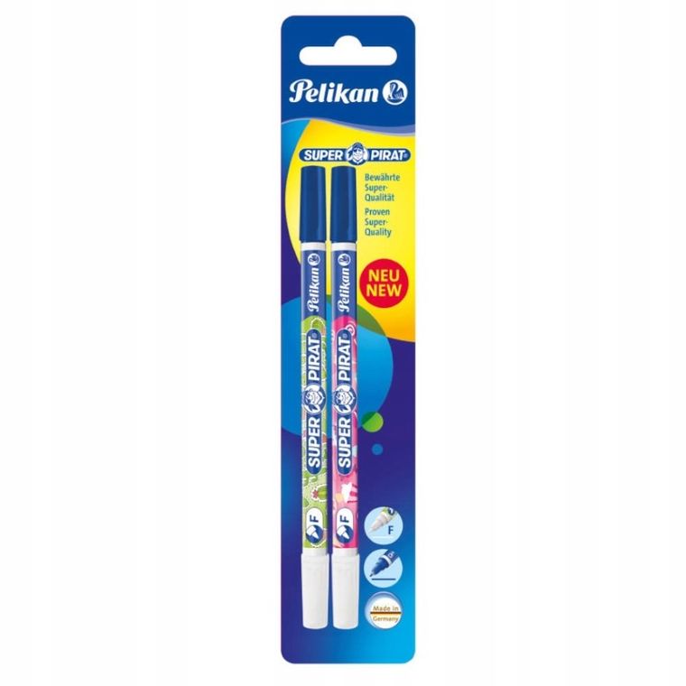 Pelikan, Super Pirat, korektor do piór, 850F, 2 szt.