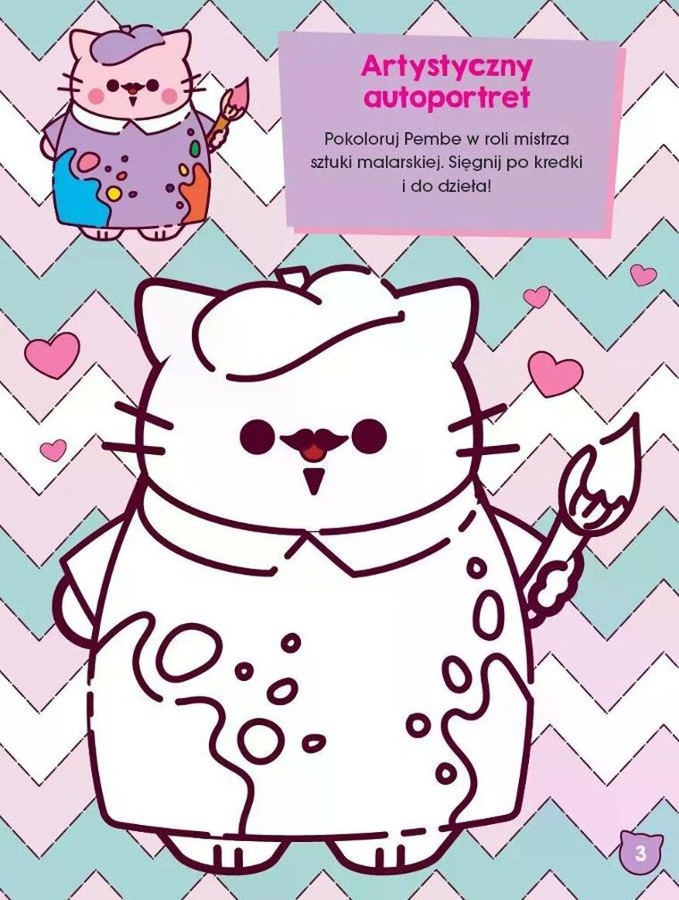 Pembe. Koloruj i baw się. 30 tatuaży