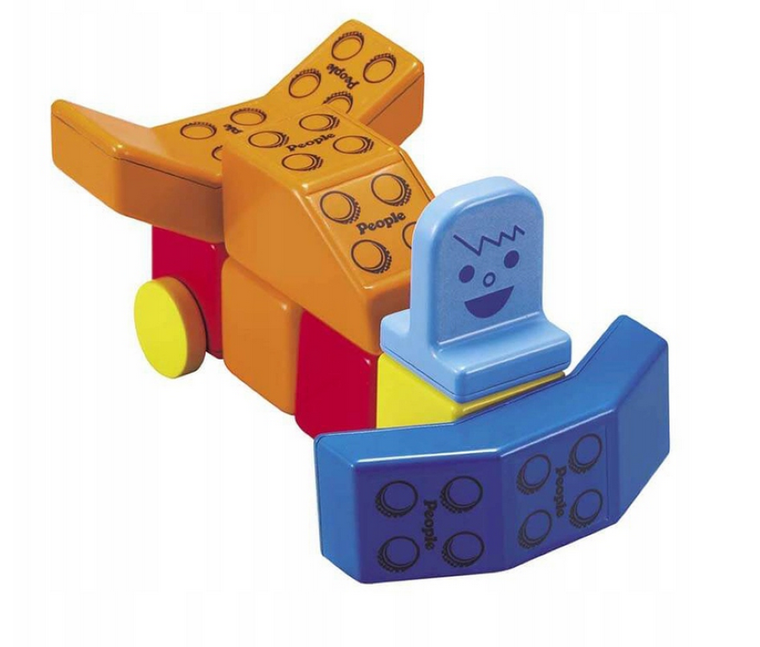 People Blocks, klocki magnetyczne klasyczne, 31 elementów