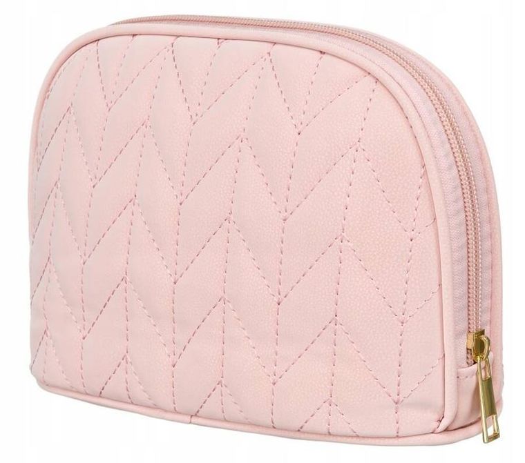 Peterson, kosmetyczka, 1-komorowa, różowa