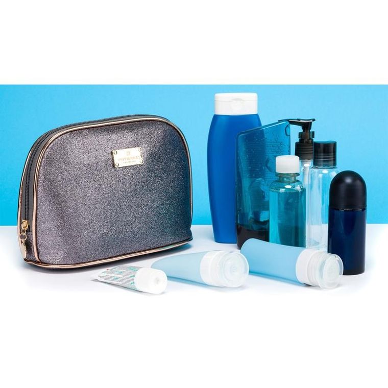 Peterson, kosmetyczka, 1-komorowa, szara