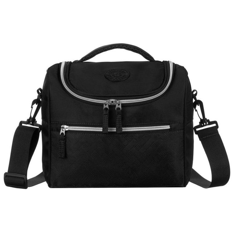 Peterson, kosmetyczka podróżna, czarna