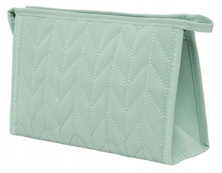 Peterson, kosmetyczka ze skóry ekologicznej, miętowa