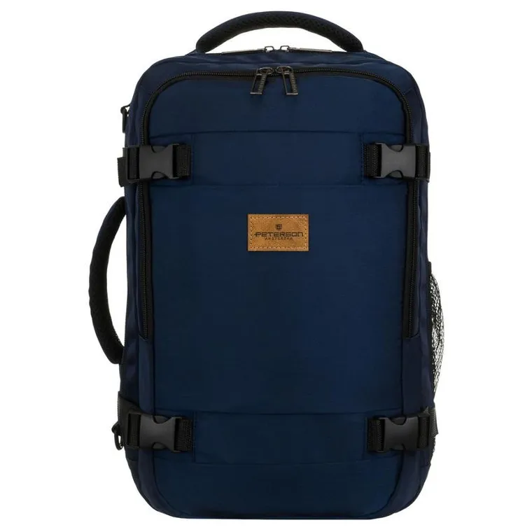 Peterson, plecak podróżny, dwukomorowy, granatowy