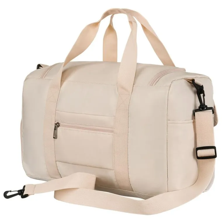 Peterson, sportowa torba podróżna, beżowa