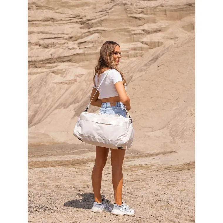 Peterson, torba podróżna, beżowa