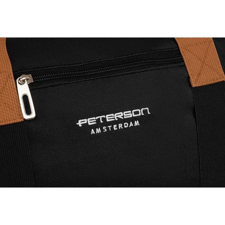 Peterson, torba podróżna, czarna