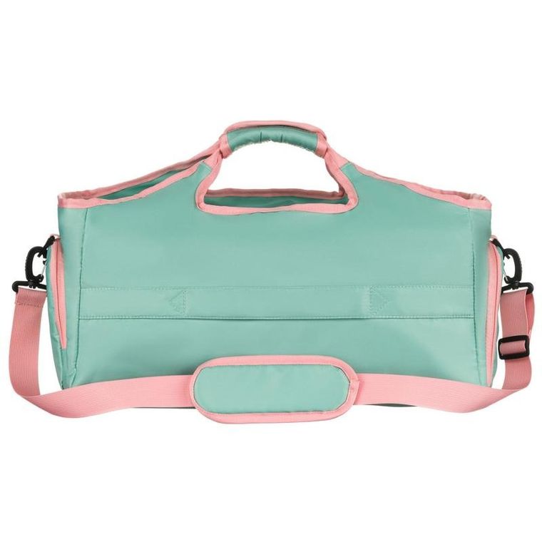 Peterson, torba podróżna, miętowo-różowa