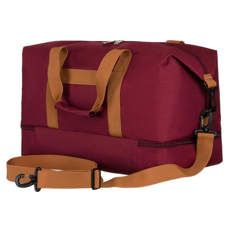 Peterson, torba weekendowa, burgundowa