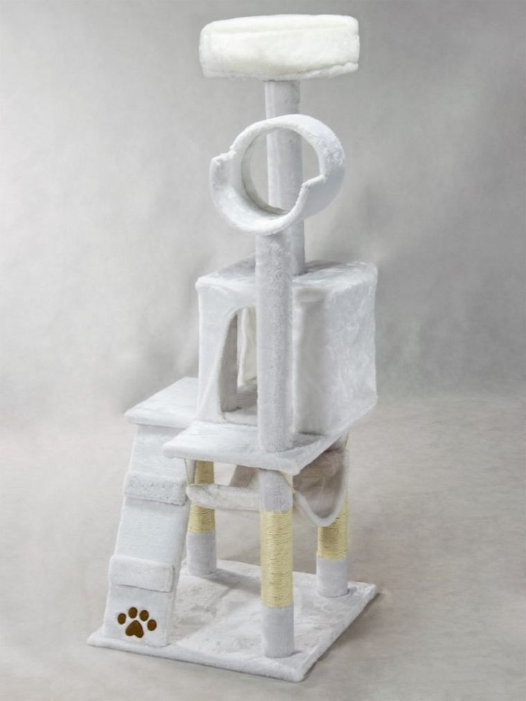 Pethaus, drapak dla kota, biały, 132 cm