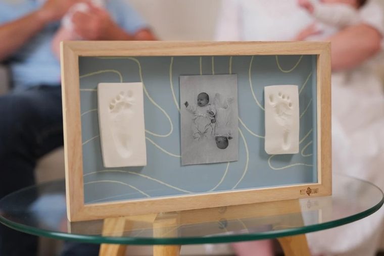 Petit Artichaut, Fale, ramka na dwa odciski i zdjęcie