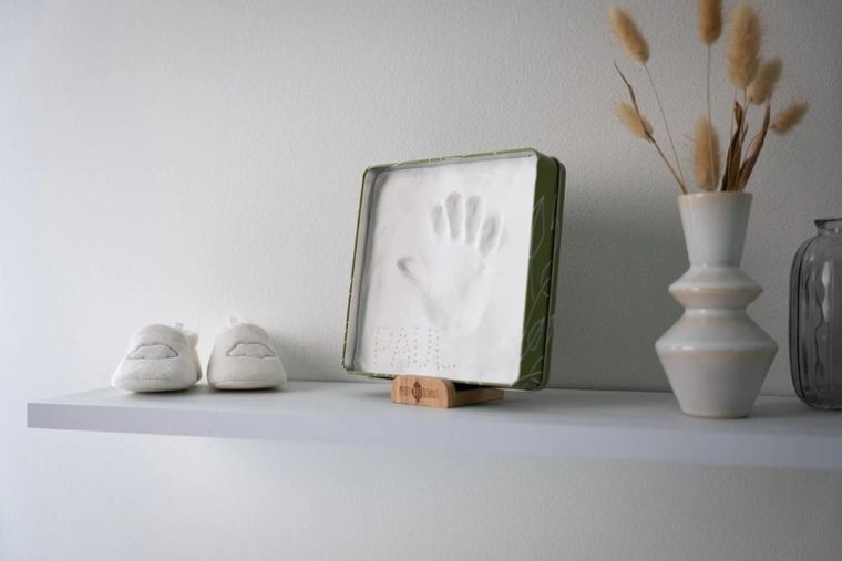 Petit Artichaut, Liście, kwadratowe pudełko na odcisk