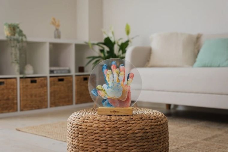 Petit Artichaut, ramka na odcisk dłoni