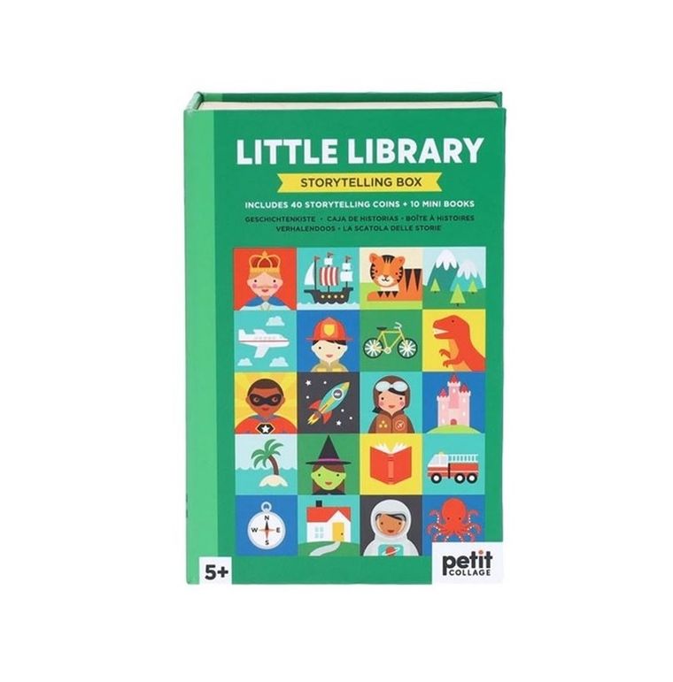 Petit Collage, Biblioteczka, Opowiadanie Historii, gra edukacyjna