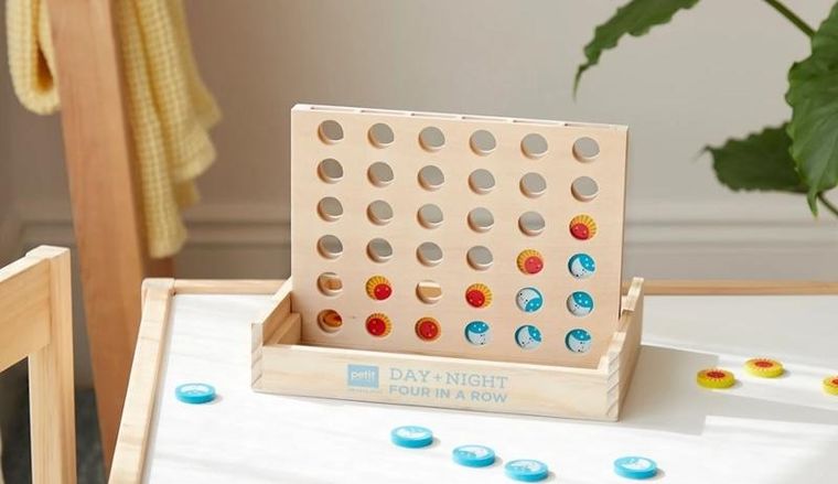 Petit Collage, Cztery w Rzędzie, Dzień i Noc, gra familijna