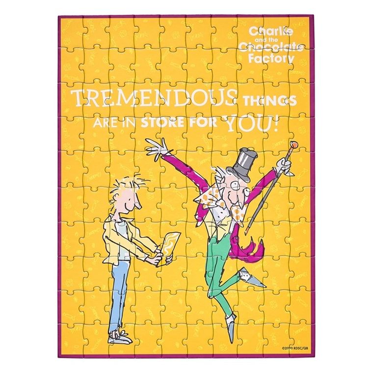 Petit Collage, Roald Dahl, Charlie i Fabryka Czekolady, puzzle, 100 elementów