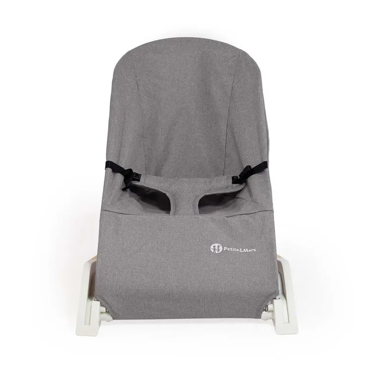 Petite&Mars, Calm, leżaczek, Grey