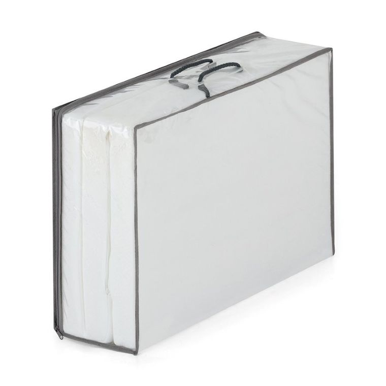 Petite&Mars, Foldie, materac turystyczny, white, 60-120 cm