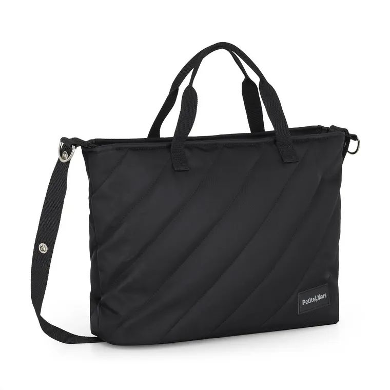 Petite&Mars, Mia, torba dla mamy, absolute black