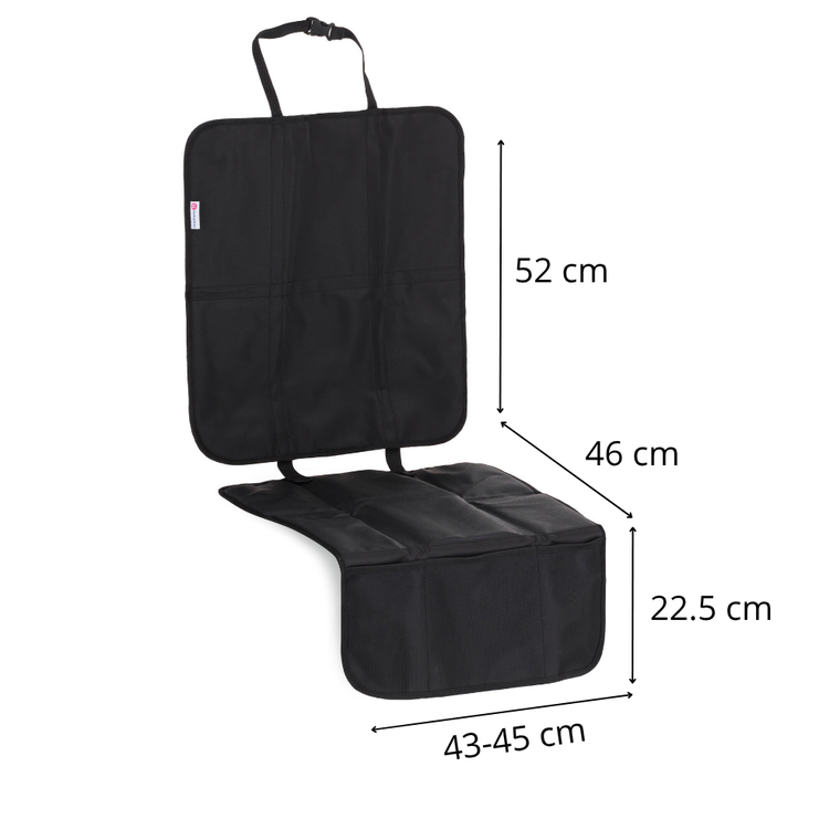 Petite&Mars, Savior, ochraniacz na fotel samochodowy 3w1, Absolute Black