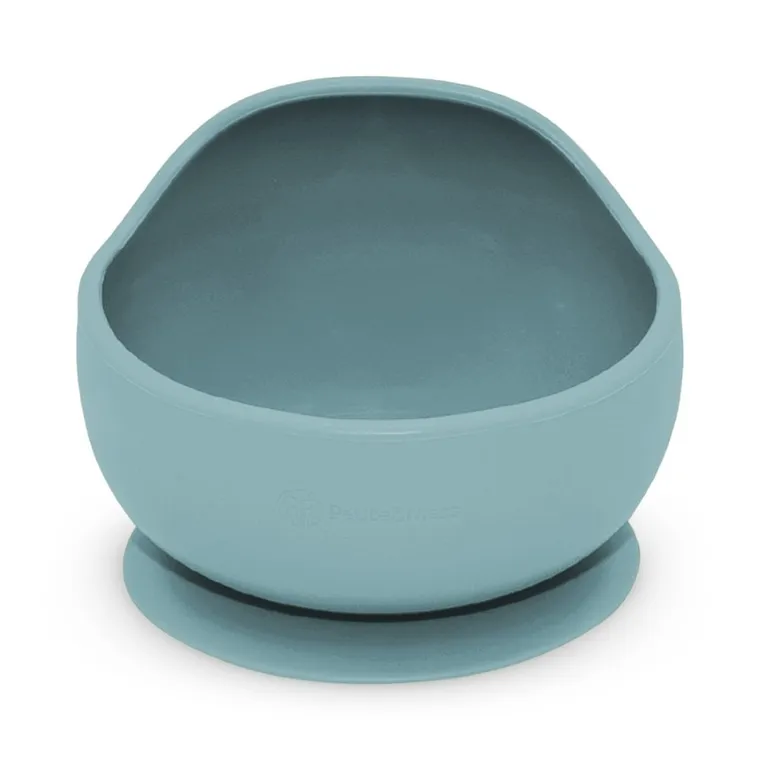 Petite&Mars, Take&Match, silikonowa miseczka z przyssawką, Frosted Sky, 6m+